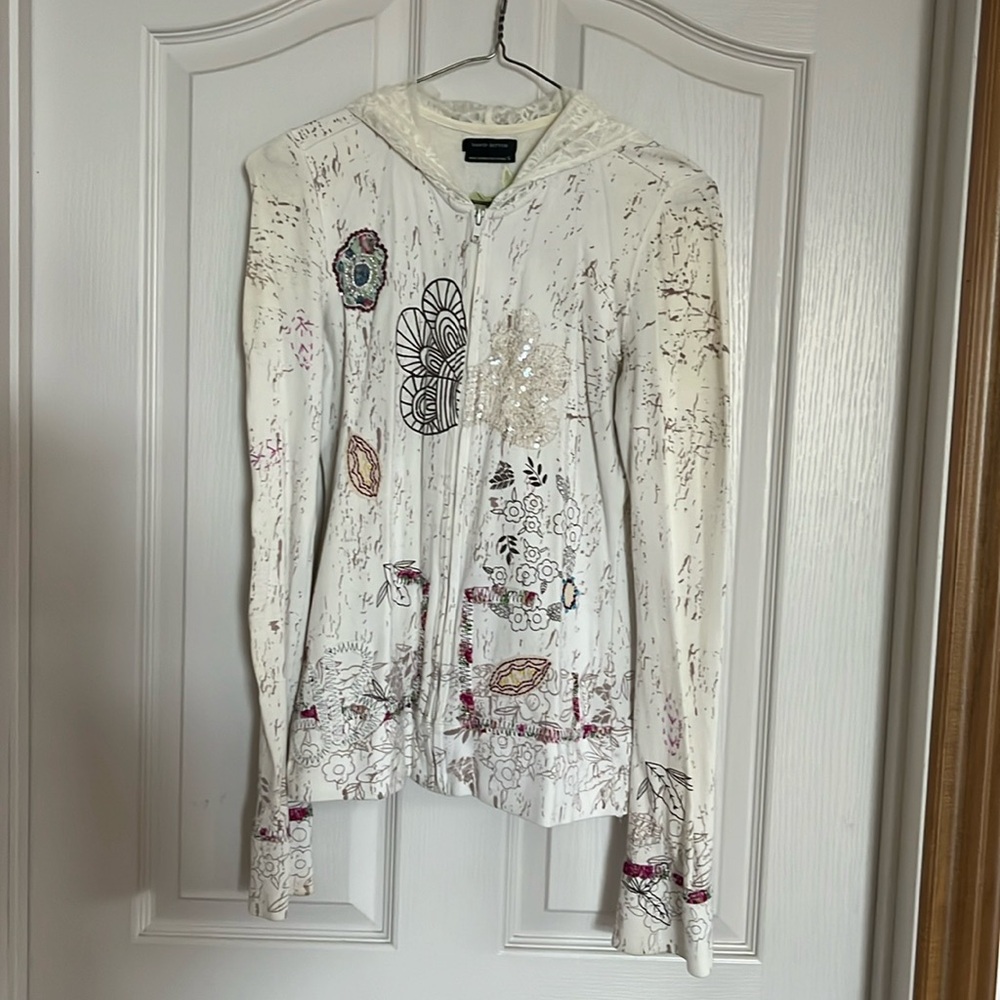 David Bitton Zip Sweater